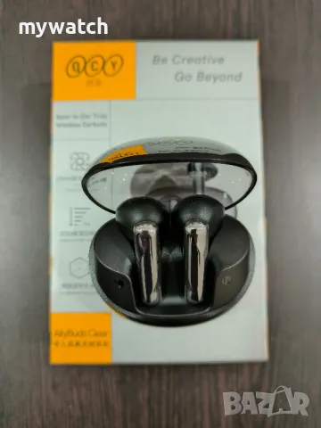 QCY AilyBuds Clear T32 безжични слушалки , снимка 3 - Bluetooth слушалки - 47462867