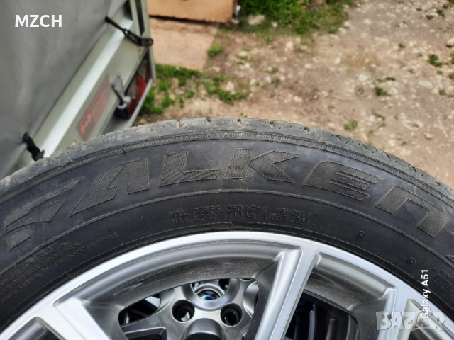 ляти джанти с гуми 5×120,17цола , снимка 10 - Гуми и джанти - 54126293