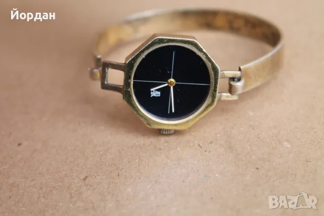 Дамски сребърен Швейцарски часовник с позлата /17 камъка/, снимка 11 - Дамски - 49798121