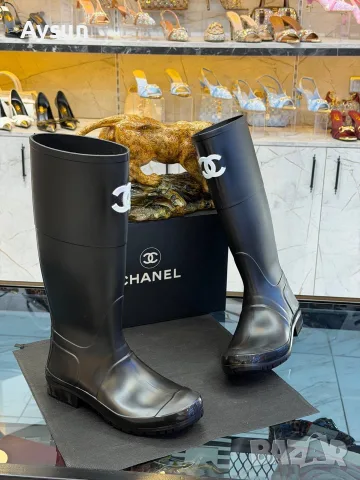 Chanel гумени ботуши 