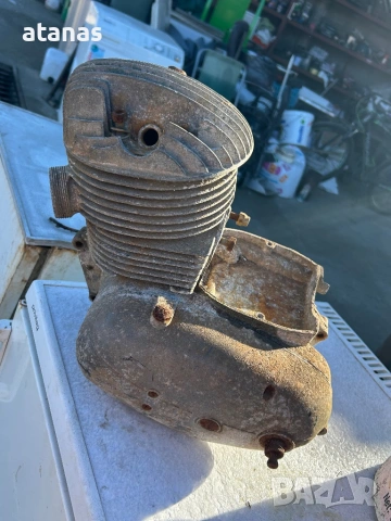 Стар двигател от мотор, снимка 6 - Части - 53164212