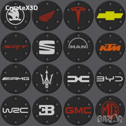 Централни капачета за волан Logitech G27/G29/G920/G923, снимка 4 - Други игри и конзоли - 52959183