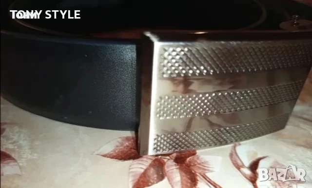 Нов Мъжки Колан Изцяло от Естествена Кожа 130см., снимка 4 - Колани - 51696817