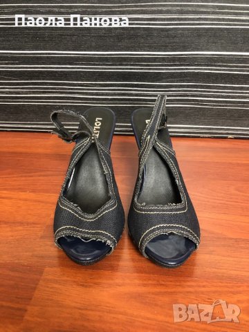Токчета от деним Lolita, снимка 2 - Дамски обувки на ток - 31873879
