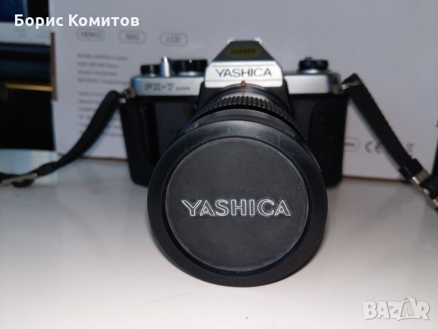 Продавам фотоапарат YASHICA FX-7 35-милиметров филмов фотоапарат с ML Zoom 42-75mm обектив и каишка