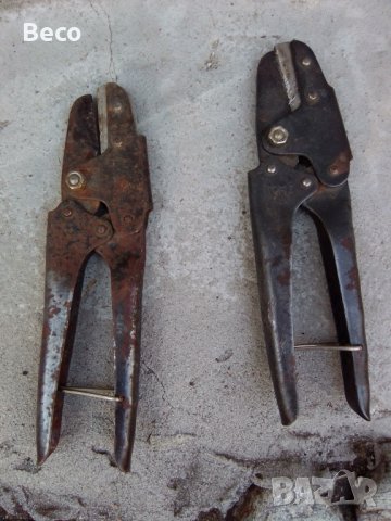 старо джобно ножче и лозарска ножица, снимка 3 - Градински инструменти - 36754160