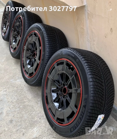 Ковани джанти Мерцедес ГЛС ГЛЕ 63АМГ 22 цола зимни Mercedes GLS 63 AMG брабус brabus gls gt amg, снимка 5 - Гуми и джанти - 52228125