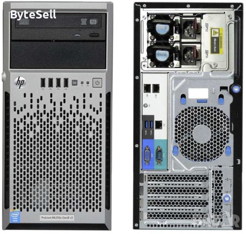 HP ProLiant ML 310e Gen8 v2, снимка 4 - Работни компютри - 44458744