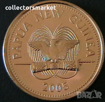 10 тоеа 2005, Папуа Нова Гвинея, снимка 2 - Нумизматика и бонистика - 32142290