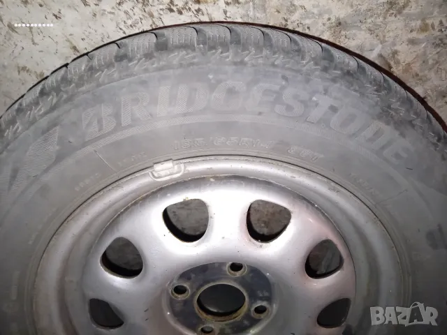 4 броя зимни гуми с джанти, снимка 2 - Гуми и джанти - 47965974