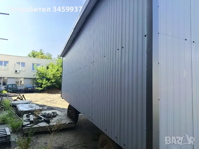 Продавам строителен фургон на колела, снимка 2 - Индустриална техника - 55780917