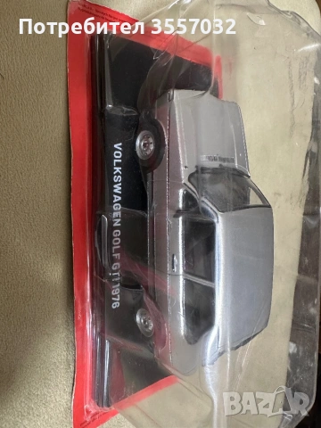Количка 1:24 VW Golf 1 GTI, снимка 4 - Колекции - 53145020