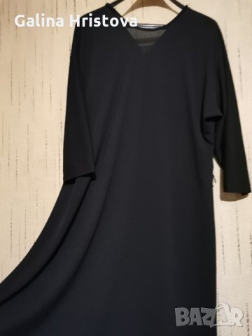 ЕЛЕГАНТНА КЛАСИЧЕСКА РОКЛЯ МАКСИ РАЗМЕР 2XL, снимка 4 - Рокли - 29561134