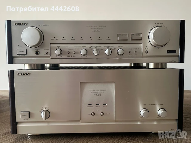 SONY TA-N 80 ES + TA-E 80 ES, снимка 2 - Ресийвъри, усилватели, смесителни пултове - 50503534