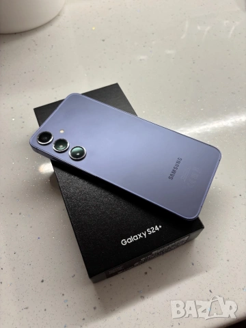 Samsung Galaxy S24+ 512GB Cobalt Violet (КАТО НОВ) Гаранция до 11.2026 (ЗОРА)