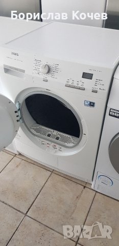 Кондензна сушилня с термопомпа 8кг А+++ AEG , снимка 6 - Сушилни - 44269595