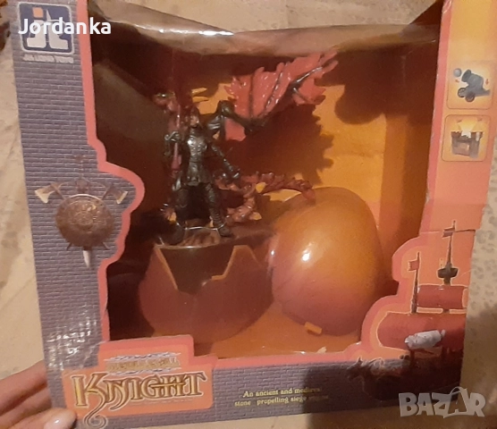 Дракон в яйце и рицар, снимка 3 - Фигурки - 52746171