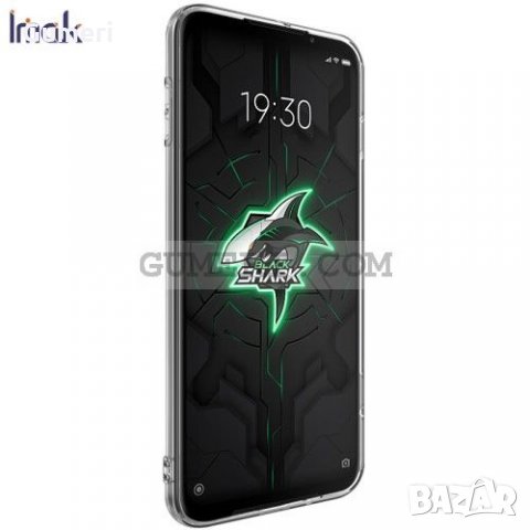 Xiaomi Black Shark 3 Pro - Силиконов Гръб със Защита за Камерата - Прозрачен, снимка 4 - Калъфи, кейсове - 34201736