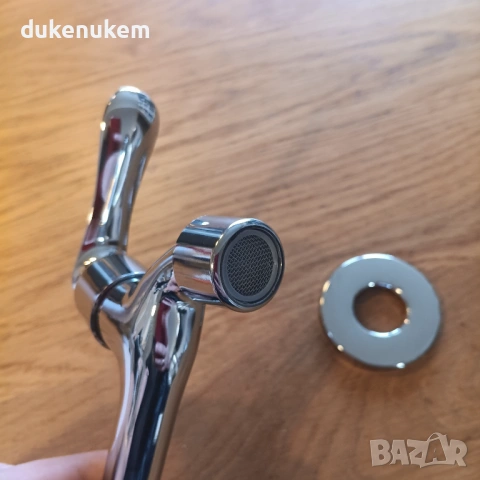 Стенен спирателен кран за градина и балкон G1/2 – хромиран, снимка 10 - Напояване - 53121831