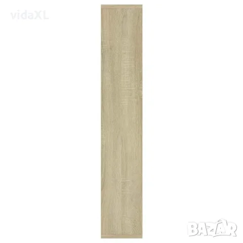 vidaXL Стенен рафт, дъб сонома, 36x16x90 см, инженерно дърво, снимка 5 - Етажерки - 56147771