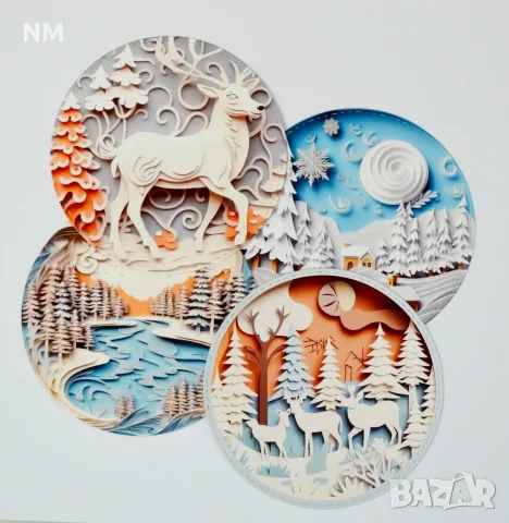 Коледни играчки за елха , снимка 14 - Други - 48187569