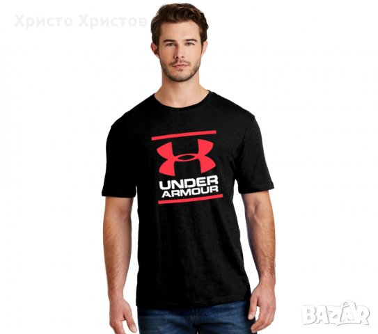 Нов модел Мъжки тениски UNDER ARMOUR принт Цветове и размери