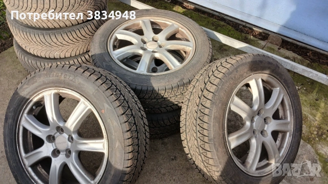 Зимни гуми 205/55 R16 – като нови, карани са 2 месеца