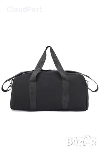 Чанта Unisex, За фитнес, пътуване, Tonny Black, Черен, снимка 4 - Куфари - 40276099
