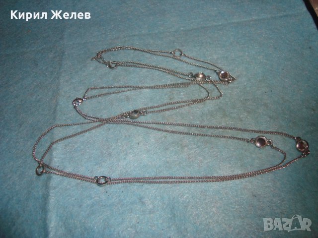 МОДНО НЕЖНО КОЛИЕ БЛАГОРОДНА СТОМАНА и КРИСТАЛИ СВАРОВСКИ 24014, снимка 9 - Колиета, медальони, синджири - 35000364