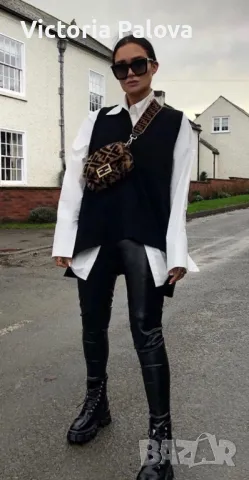 Модерен елек LUC MOEL унисекс 100% меринос, снимка 11 - Елеци - 49294024