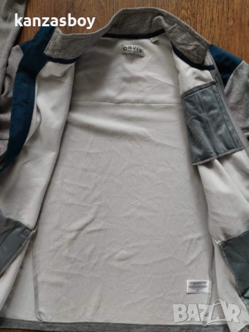 ORVIS men's full zip jacket - мъжко горнище р-р XL, снимка 6 - Спортни дрехи, екипи - 53202916
