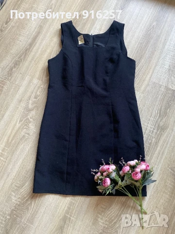 Черна рокля , снимка 2 - Рокли - 51252502