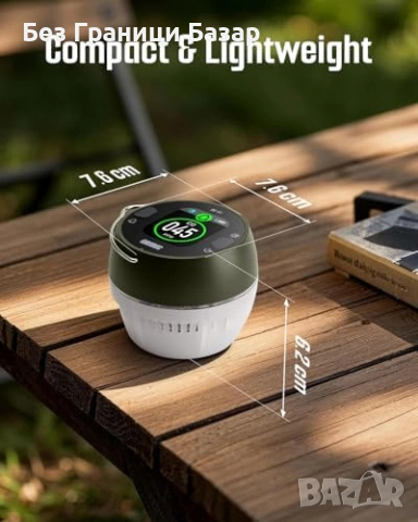 Нов Детектор за въглероден оксид CO аларма с магнитно закрепване и презареждаема батерия, снимка 6 - Друга електроника - 54226722