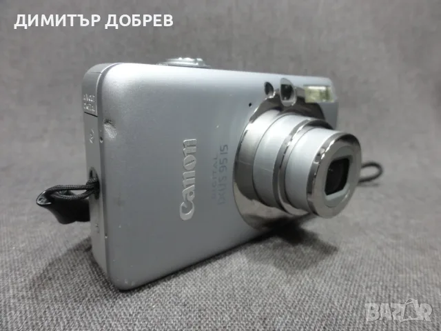ЦИФРОВ ФОТОАПАРАТ CANON IXUS 95 IS 10.0MP CCD DIGITAL CAMERA Y2K DIGICAM, снимка 4 - Фотоапарати - 55877122