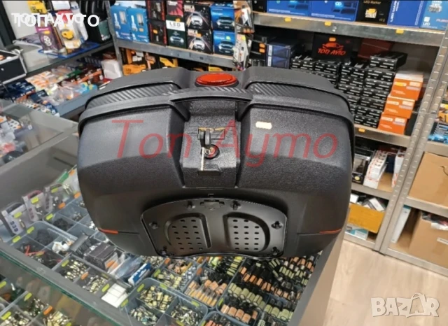 Двоен Куфар 62л за Мотор Скутер Велосипед, снимка 4 - Аксесоари и консумативи - 51025568