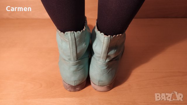 Celebrity дамски боти от еко кожа, снимка 8 - Дамски боти - 31279373