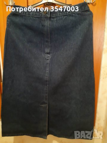 Дънкова пола, снимка 3 - Поли - 39536710