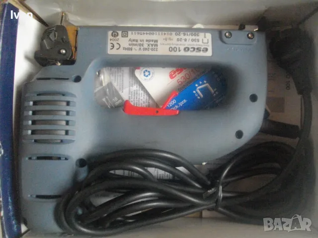 НОВ ИТАЛИАНСКИ ОРИГИНАЛЕН ПРОФЕСИОНАЛЕН ЕЛЕКТРИЧЕСКИ ТАКЕР КОМБИНИРАН СКОБИ ПИРОНИ 8-20мм ESCO, снимка 5 - Други инструменти - 49292841