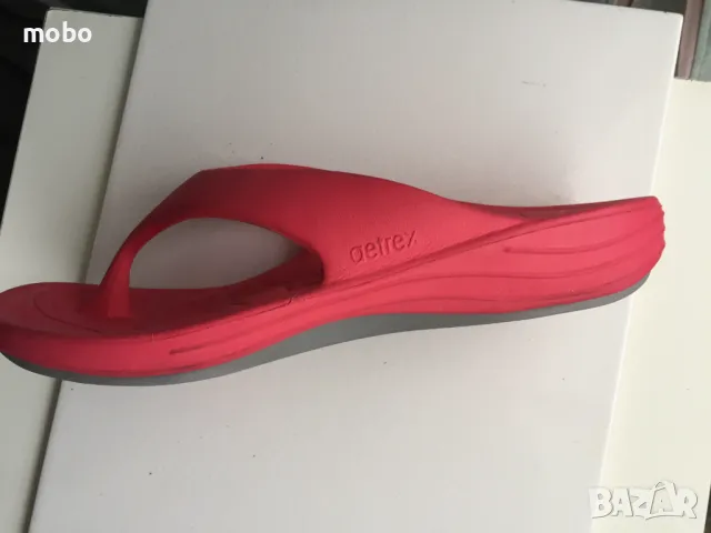 Дамски чехли Aetrex,номер 39, цвят  розов, равна подметка – 3см, снимка 5 - Чехли - 49529503