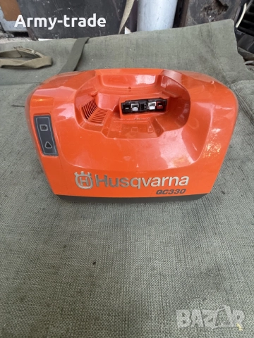 продавам зарядно Husqvarna , снимка 2 - Градинска техника - 56378492