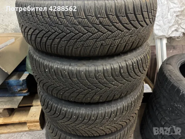 Зимни гуми + джанти 195 65 15 Firestone, снимка 2 - Гуми и джанти - 47828350