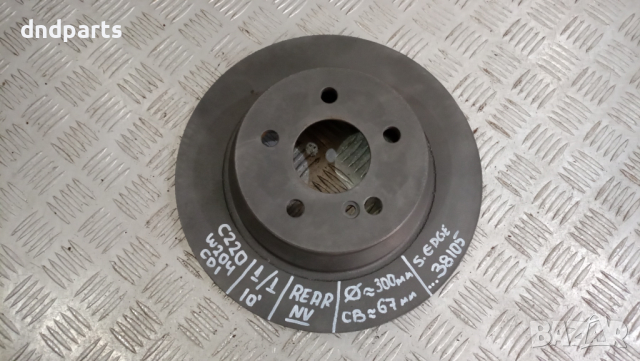 Заден диск Mercedes C220 CDI W204 2010г.	