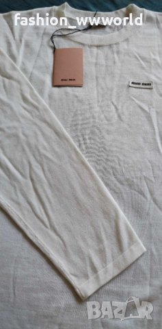 Налични блузи Miu Miu размер С, снимка 4 - Блузи с дълъг ръкав и пуловери - 42904037