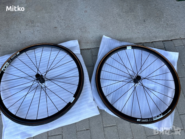 Капли DT Swiss E1800 Spline Ratchet LN с гуми Continental GP 5000