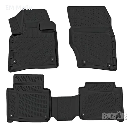 Гумени Стелки Rizline 3D тип Легени К-т 4 части за AUDI Q7 2005-2015