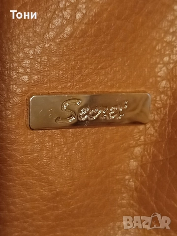 SECRET Оригинал Нова Кожена Дамска Чанта , снимка 7 - Чанти - 52366921