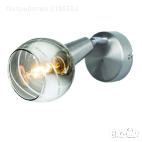 Спот Sion Smoke, E 14, 1 max 40W, снимка 2 - Лампи за таван - 51446253