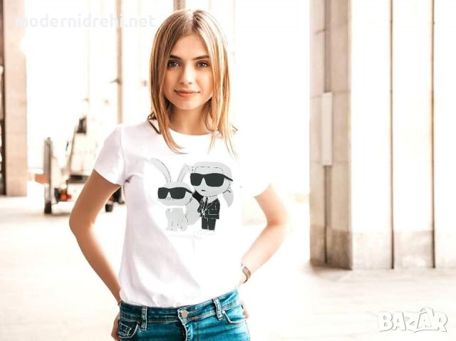 Дамска спортна тениска Karl Lagerfeld код 17, снимка 1 - Тениски - 39956347