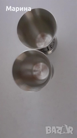 Комплект за ракия от калай Antik*Vintage  #108, снимка 11 - Антикварни и старинни предмети - 52397734