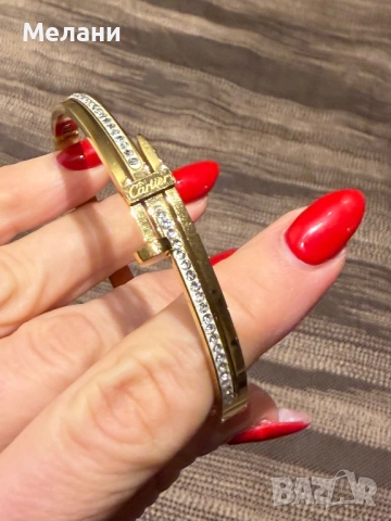 Красиви дамски гривни Cartier, снимка 10 - Гривни - 52949738